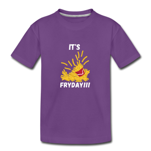 Girls Fryday Premium T-Shirt - purple