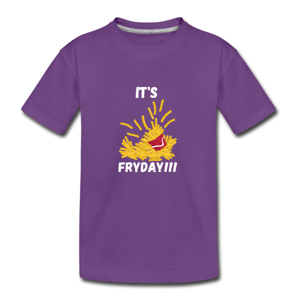 Girls Fryday Premium T-Shirt - purple