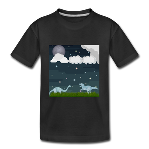 RoboDino T-Shirt for kids - black