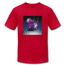 Load image into Gallery viewer, Unisex space person T-Shirt  red
